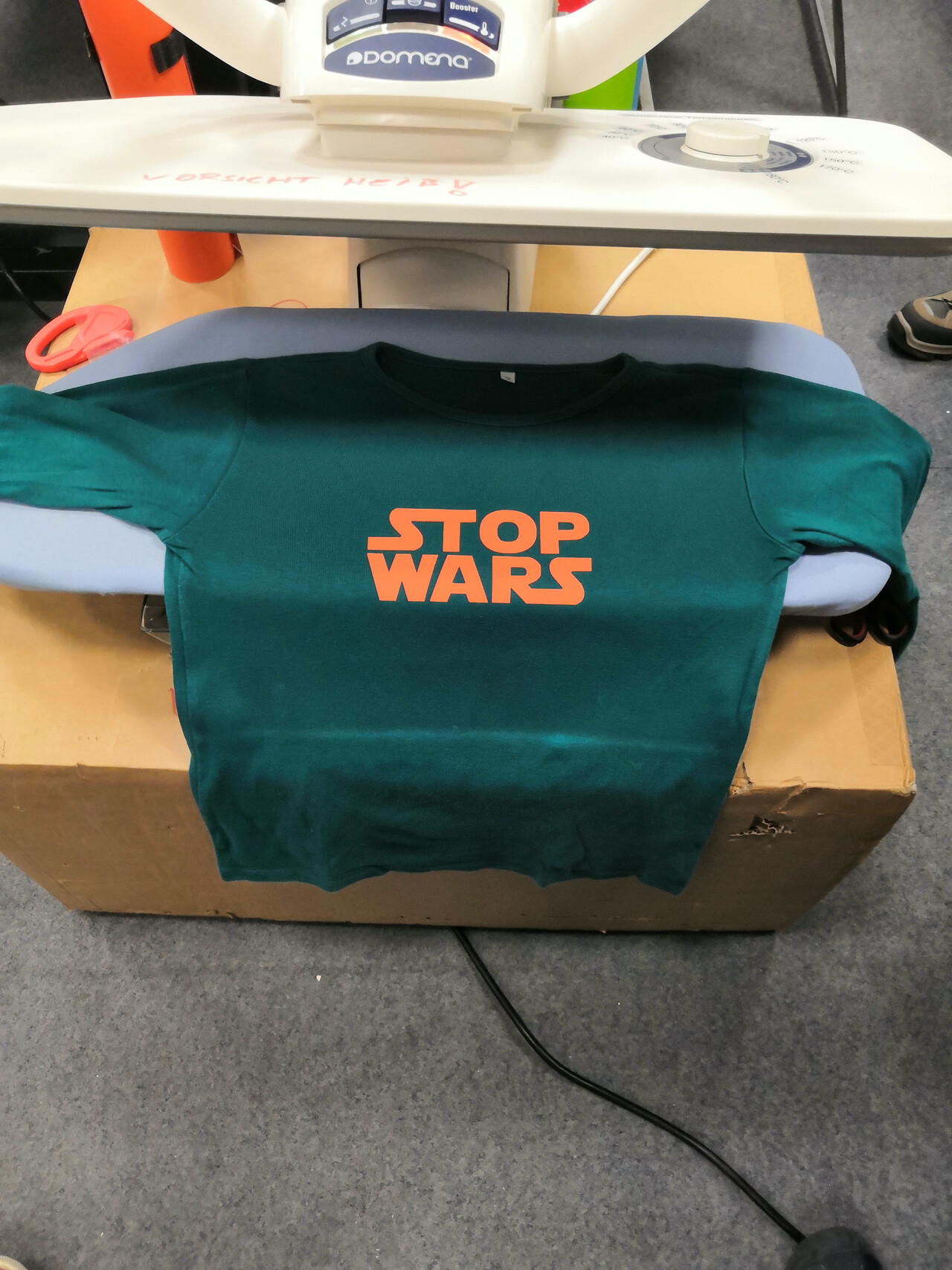 2019 - Making our own T-shirts