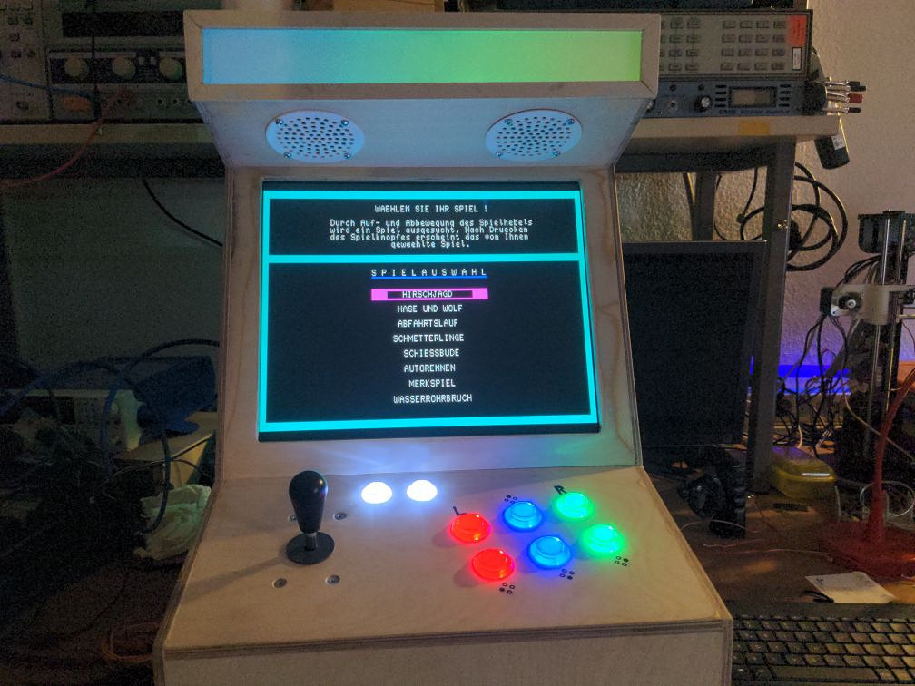 2025 - Arcade Gaming Machine (Co-creation with ChCh)