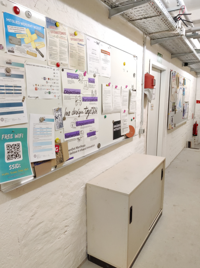 Our plastered information boards