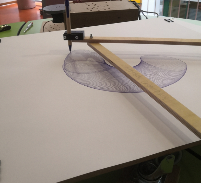 Our cycloid marking machine “Zonengabi”