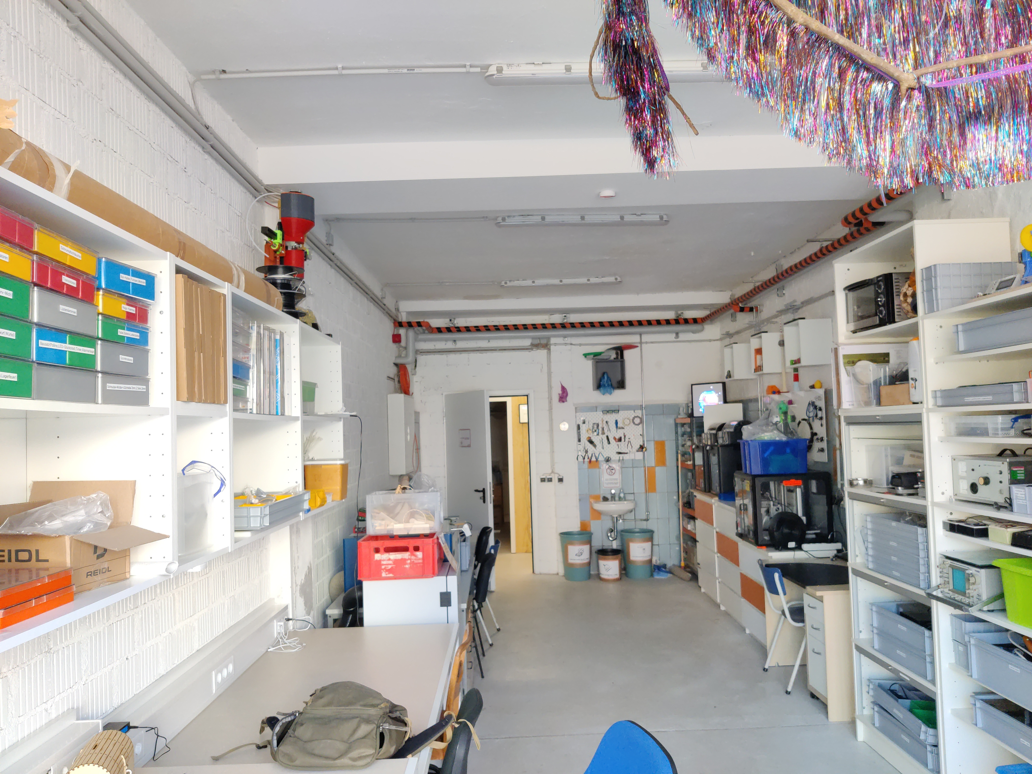 View from the other end of the room