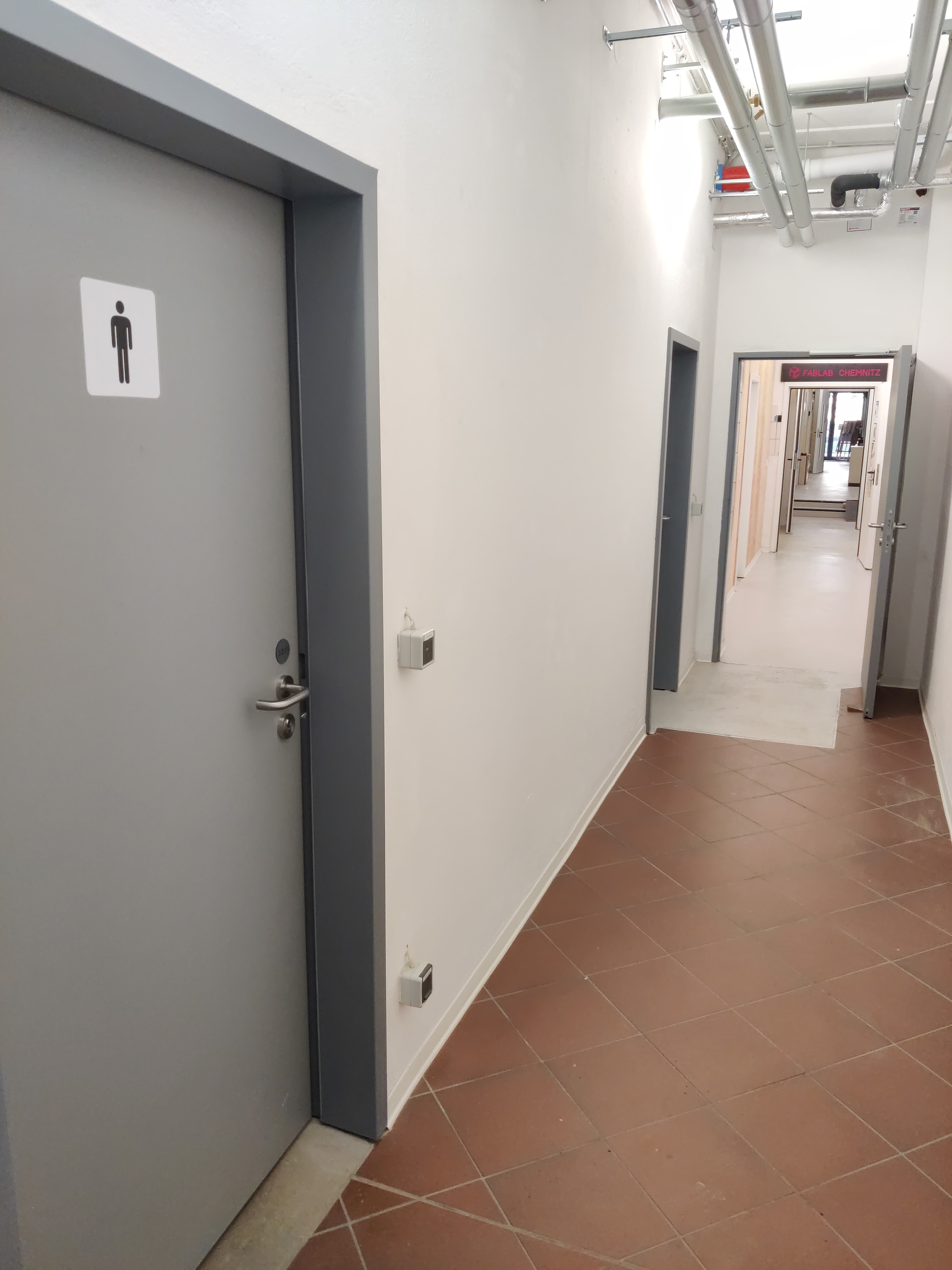 Restrooms for women and men