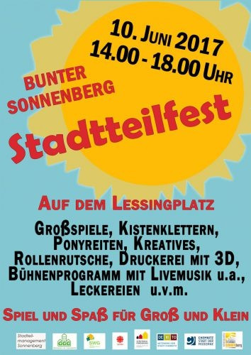 Bunter Sonnenberg Stadtteilfest