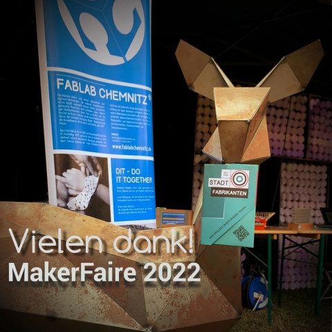 Vielen Dank! MakerFaire 2022